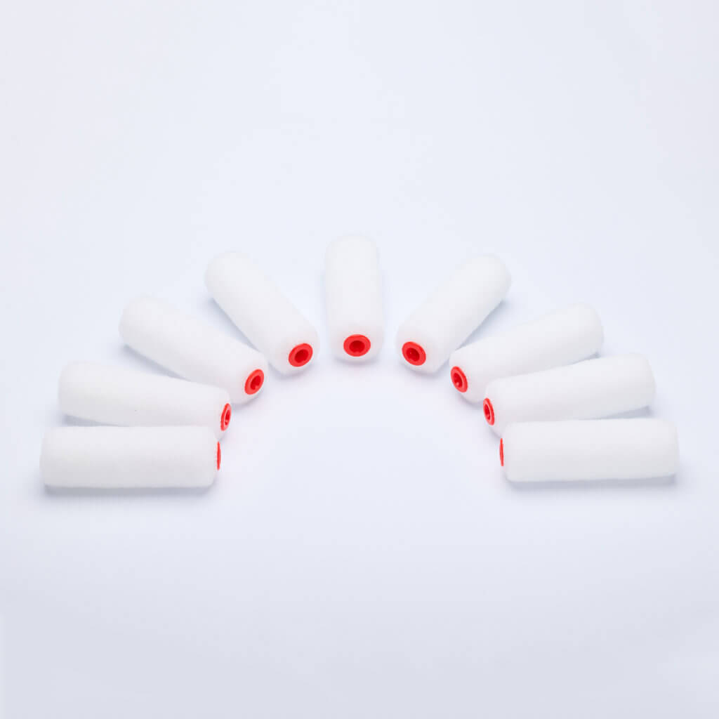 9 piezas Cubo de Hielo 4" Cubo de Fusión Rodillos Cubiertas 1/2" nap