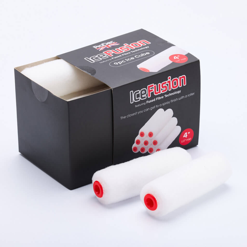 9 piezas Cubo de Hielo 4" Cubo de Fusión Rodillos Cubiertas 1/2" nap